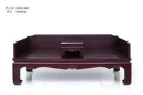 Zambian blood sandalwood African small-leaf rosewood plain single-board Arhat bed beauty couch imperial concubine bed antique mahogany furniture