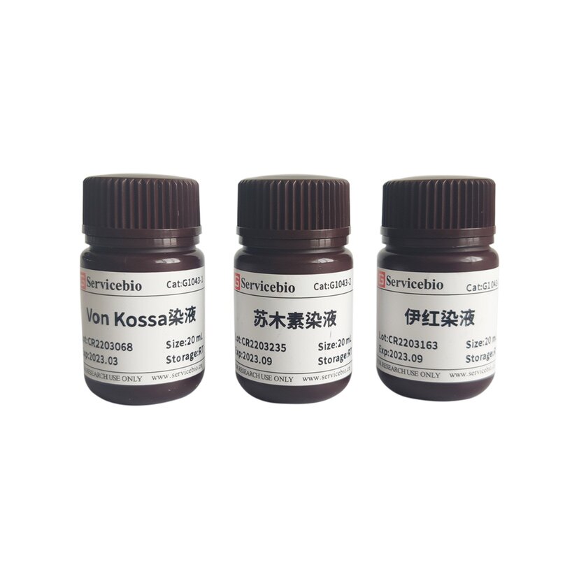 Servicebio钙结节染液Von Kossa染液 经典矿化结节染色硝酸银溶液