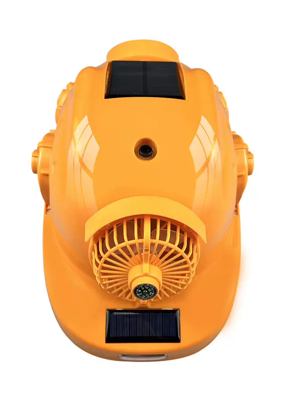 mũ bảo hiểm Điều hòa không khí với mũ cứng năng lượng mặt trời Taixian dock mũ bảo hiểm có thể sạc lại mùa hè lạnh công trường xây dựng hệ thống quạt đôi mũ nam nón vải bảo hộ mũ bảo hiểm lao động