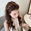 Korean Wavy Headband for Women, High-End, Stylish, Fashionable Headband for Women, High Cranial Top, Summer Face-Washing Hairpin, Head Accessory
