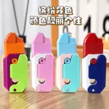 Креативная ветрозащитная неоновая зажигалка, популярно в интернете, 3D