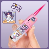 Sanrio, мультяшная розовая клубника, надувная ветрозащитная зажигалка для друга, градиент