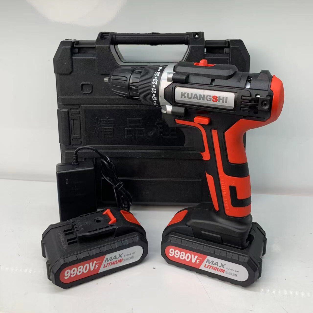 (Xiaoming Yan Elective) 21V High power pure copper lithium electric drill (two-electric one-charge)
