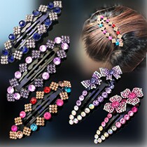 Hair clip woman side clip side Liu Hai clip Chopped Hair Cute Overhead Net Red Children Adult Butterfly Knot Girl girl clips