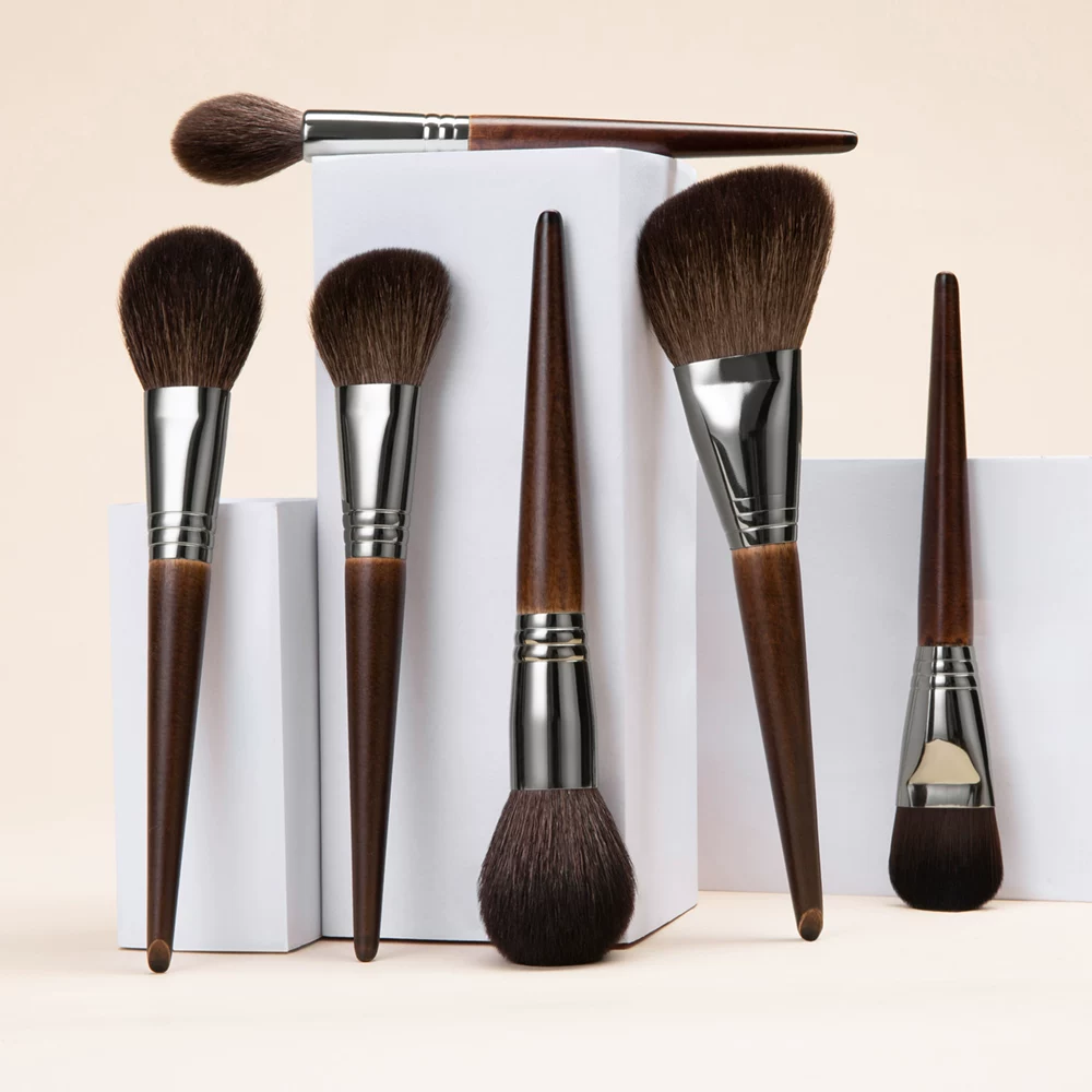 OVW Pro makeup brushes set eye shadow foundation powder eyel
