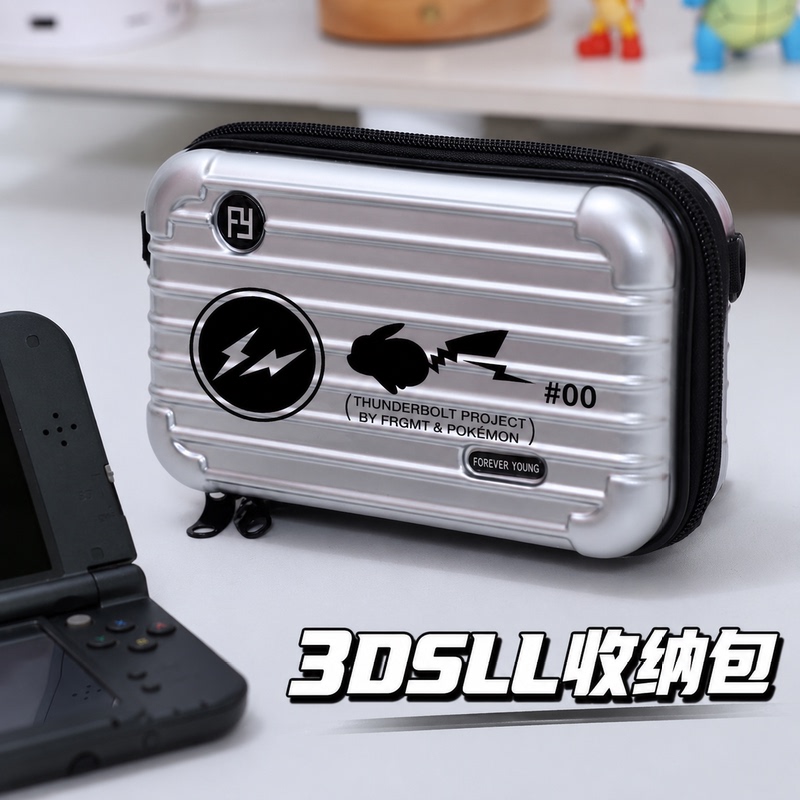 Suitable for 3Ds Storage Bag, New 3Dsll, Protective Case, Hard Shell, Game Peripherals, Shoulder Backpack, Large Capacity