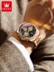 Swiss Watch Men's Panda Daytona Rainbow Di Watch Men's Colored Diamond Waterproof High-End Elegant Men's Watch