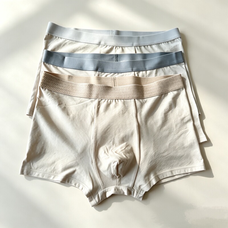 Pure Hemp Long Fiber Golden Yarn Summer Natural Cooling Antibacterial Breathable Deodorizing Men's Underwear
