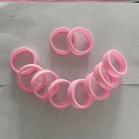 Розовый, большой, диаметр 6-7.3мм