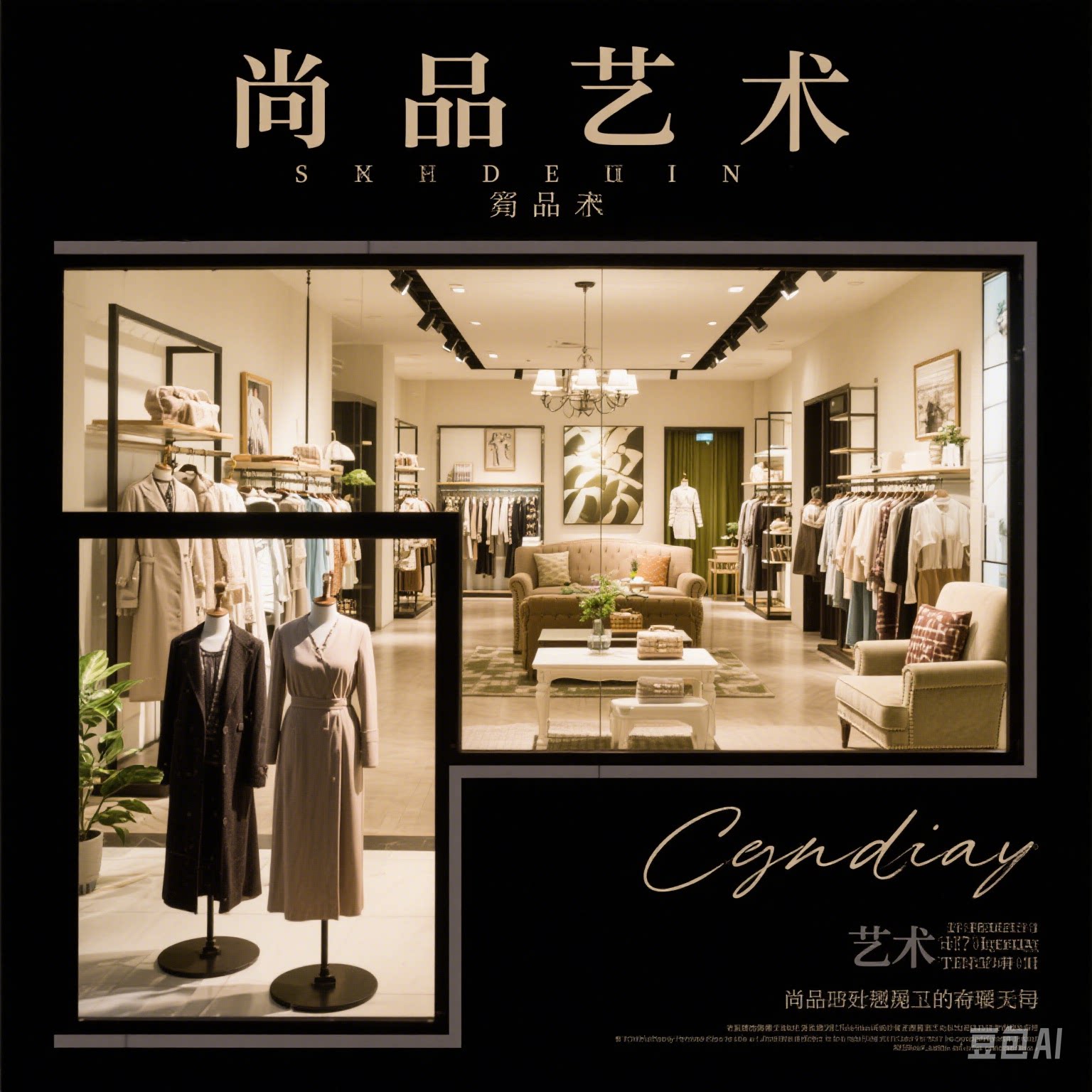 尚品服装艺术家居