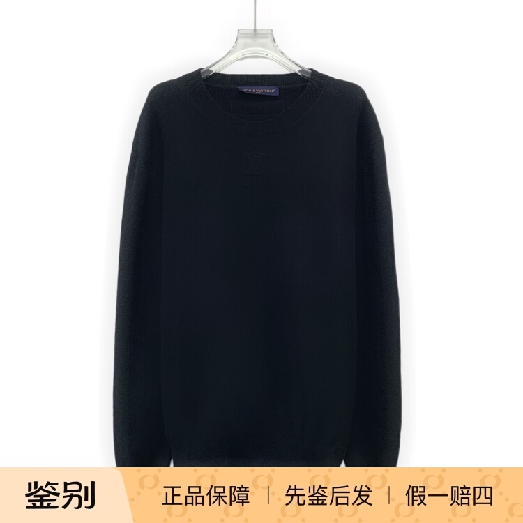 Realdeal Carefully Selects 99 New Items/Louis Vuitton 22 Styles of Black Knitwear XL Size/H36464