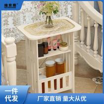 Bedroom bedside table small bedside table simple modern narrow edge storage rack bedside table small coffee table