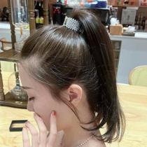 2024 New Full Rhinestone Metal High Ponytail Clamp Fixing Artifact Fashion Shark Clip High-end Hair Clip Hair Accessories