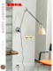 Tolomeo Minimalist Swing Arm Wall Lamp French Style Bedroom Study Bedside Wall Lamp Eye Protection Reading Lamp