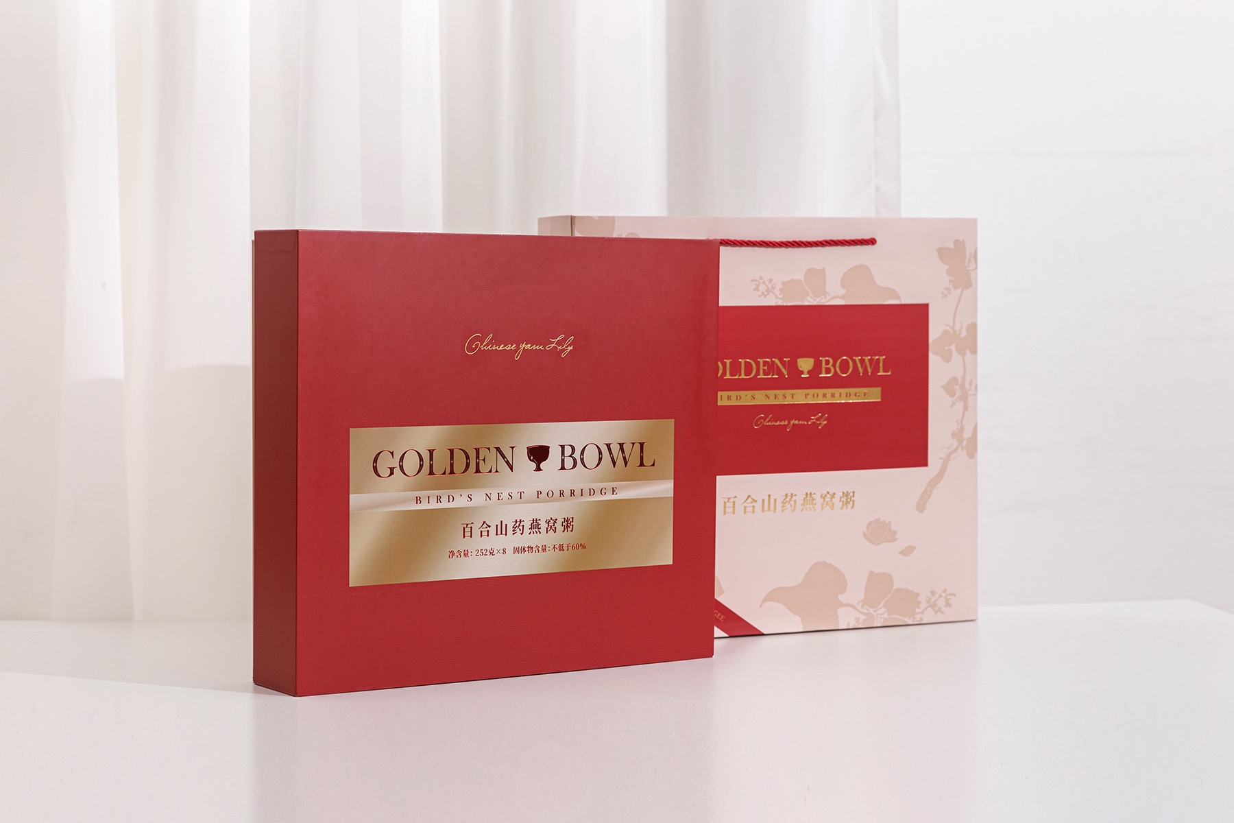 Yam lily oatmeal Porridge Nutritional meal Instant Porridge Ready-to-eat Breakfast 252g1 Box 8 bowls-Taobao