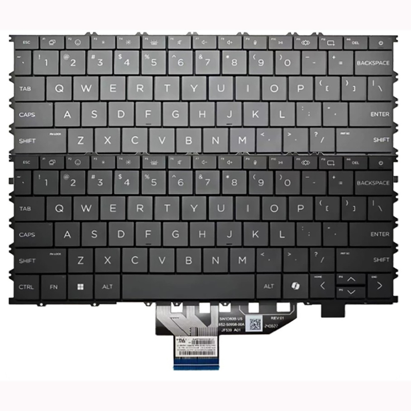 Us Keyboard Suitable for Hp Omnibook X Flip 14 2-in-1 14-Fm 14-Fk Tpn-W165