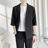 Костюм для отдыха, летний тонкий комплект, в корейском стиле, 3 предмета