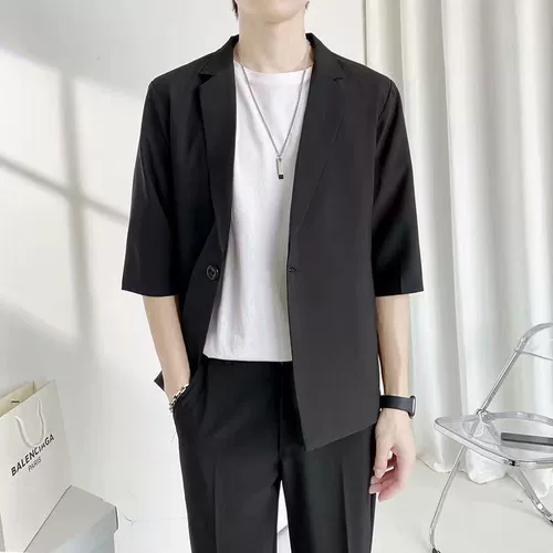 Костюм для отдыха, летний тонкий комплект, в корейском стиле, 3 предмета