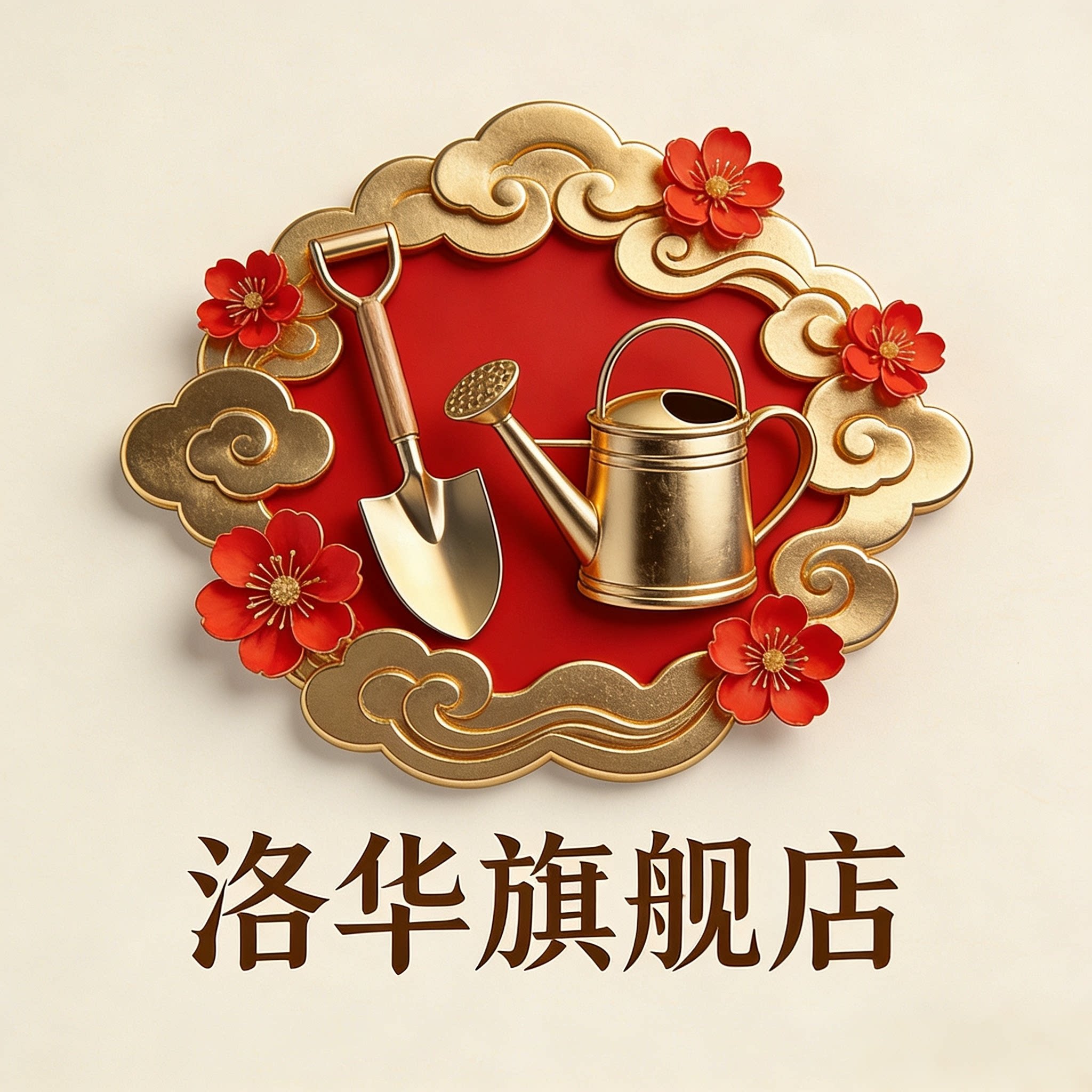 洛华旗舰店的LOGO