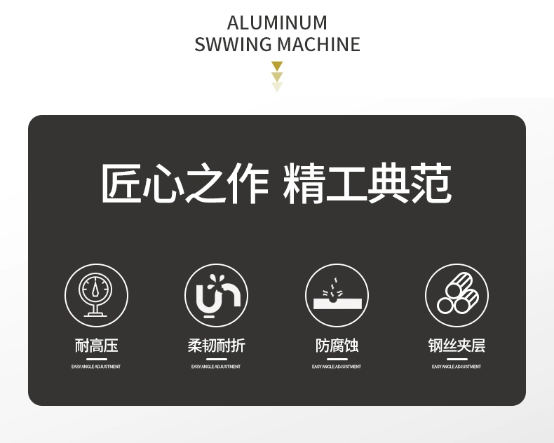 ống thủy lực 3 8 Ống nối bình xăng máy nén khí Ống dẫn dầu thủy lực Ống chịu nhiệt độ cao và áp suất cao Ống dẫn khí máy trục vít 3/4/6 phút 1 inch ống thủy lực 1 2 ống inox thủy lực