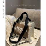 Вместительный и большой шоппер, универсальная сумка на одно плечо, японские и корейские