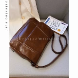 Универсальная ретро демисезонная сумка на одно плечо