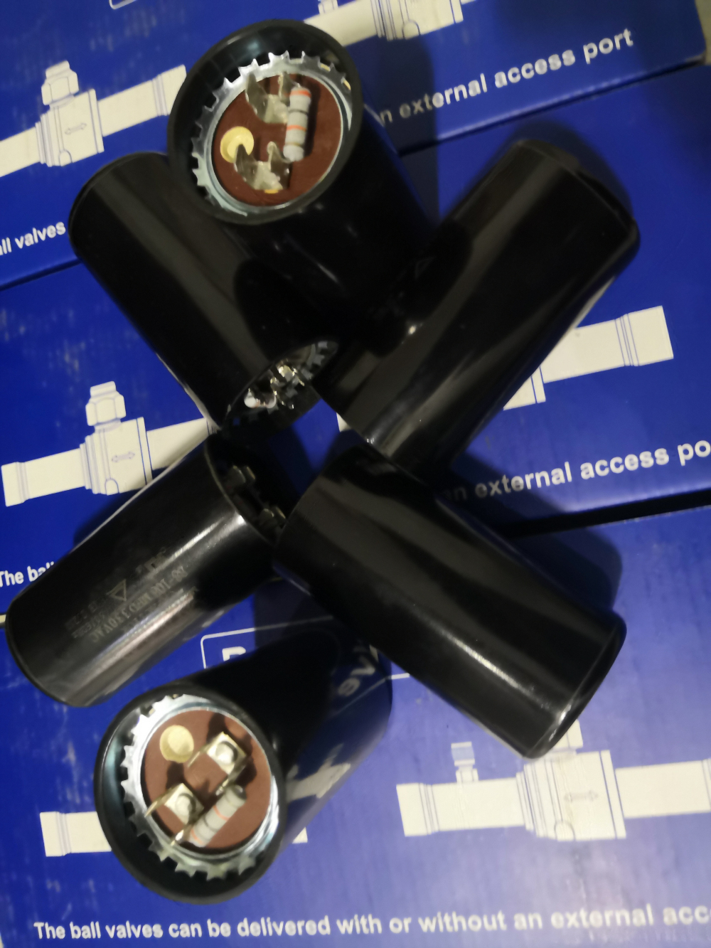 CD60 330V Refrigerated Depot Air Conditioning Refrigeration Starter Teconcompressor Assisted Start Capacitive 88-108UF