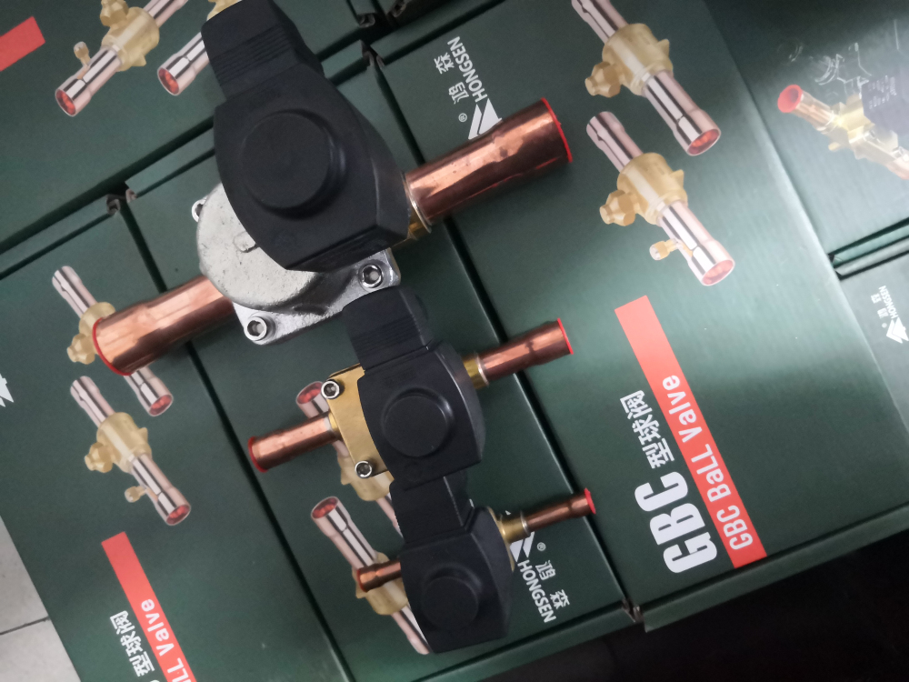 HONNGSEN Hongsen HV25M8T solenoid valve 25mm welded port 220380 V refrigerated storage air-conditioning solenoid valve