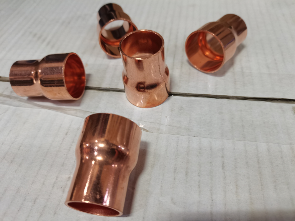 The special pure pure copper parts for cold storage air conditioning and refrigeration are directly connected