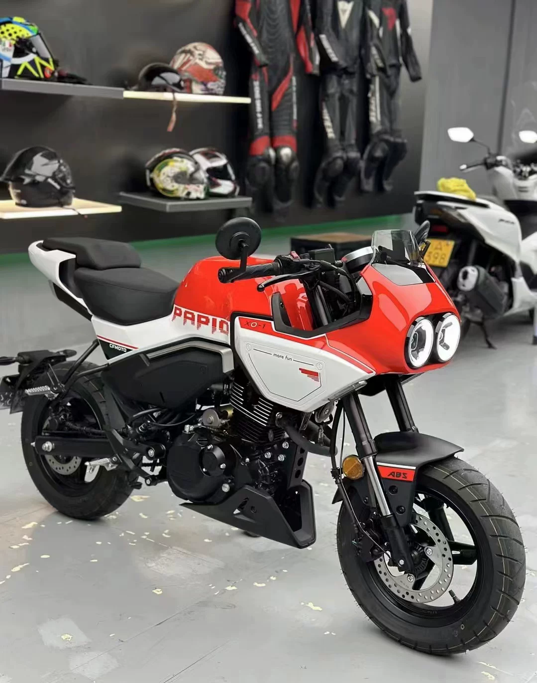 Новый весенний ветер XO 5 125cc Эдвард спрей воды холод NK150 Street Car ST Mini Monkey мотоцикл транспортное средство