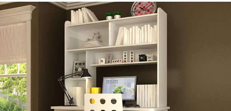 Simple multifunctional bookshelf simple desktop computer rack dormitory desktop small bookshelf rack file rack rack