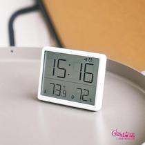 Magnetic simple creative clock electronic temperature and humidity wall-mounted digital alarm clock desktop electronic watch refrigerator large screen