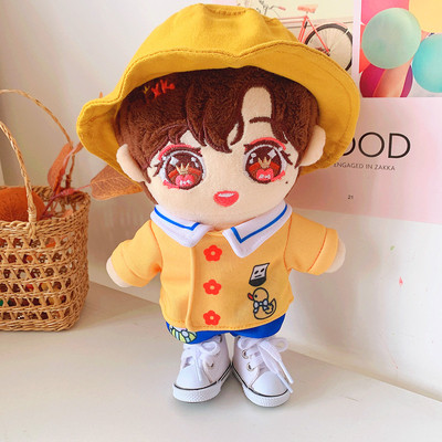 taobao agent Spot Xiao Zhan Childhood clothes pants, childhood jacket, 20 cm set 20cm doll star doll