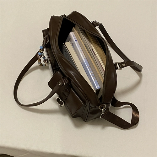 Коричневая сумка на одно плечо, японская униформа, 10см