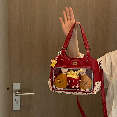 Apple, милая красная сумка через плечо, небольшая сумка, 10см, подарок на день рождения