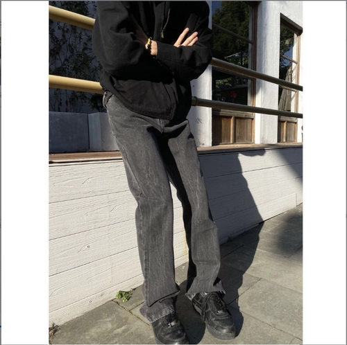 GTAL American Washing Jeans Micro Vintage517 Micro Bomb As Old Slim Pare Pare High Street Trip