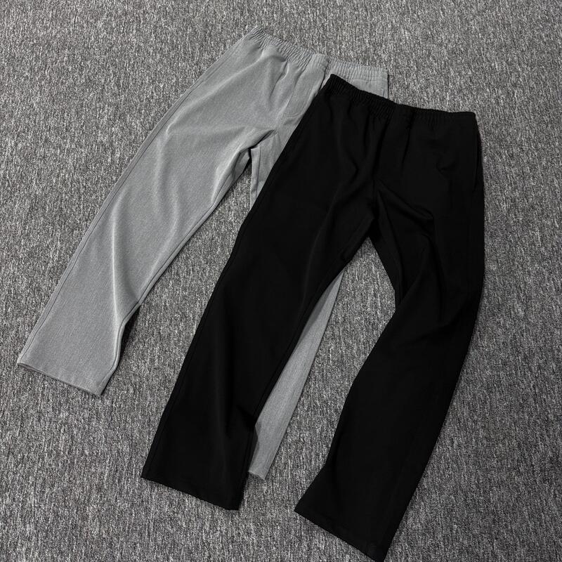 Gtal×Nologo Collaboration American-Style Lyocell Trousers, Solid Color, Three-Dimensional Tailoring, Loose Fit, All-Season Straight-Leg Casual Pants