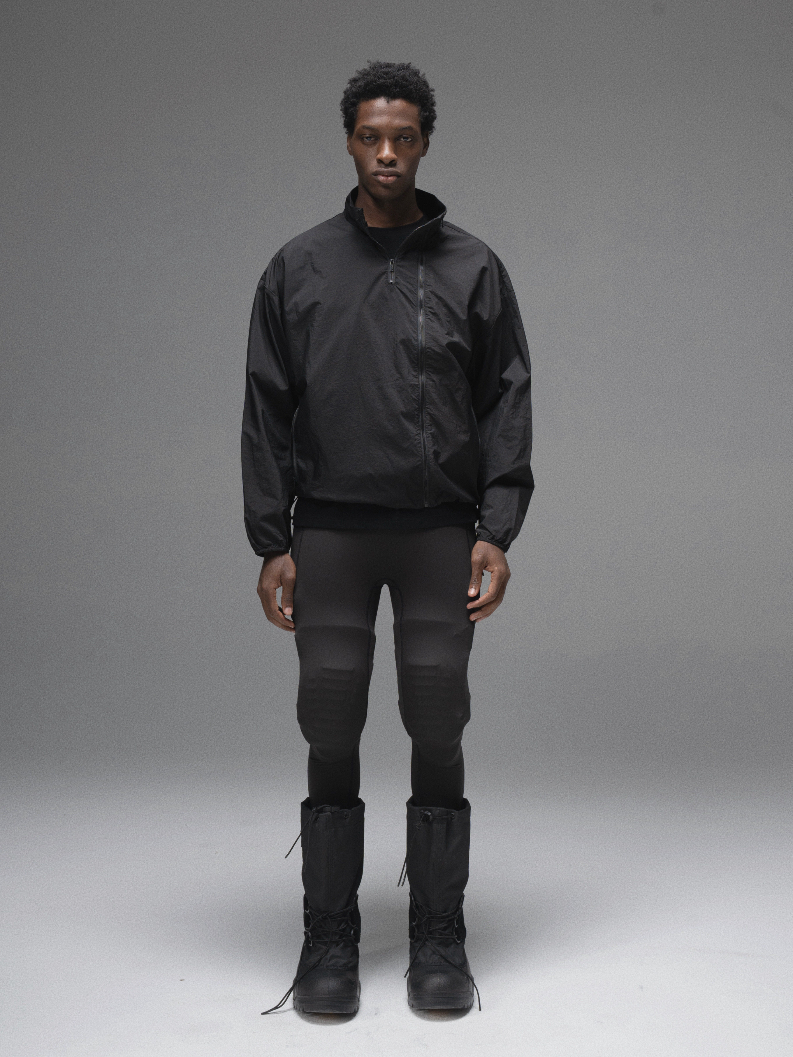 Terrawear Supply Black Loose Side-Zip Jacket