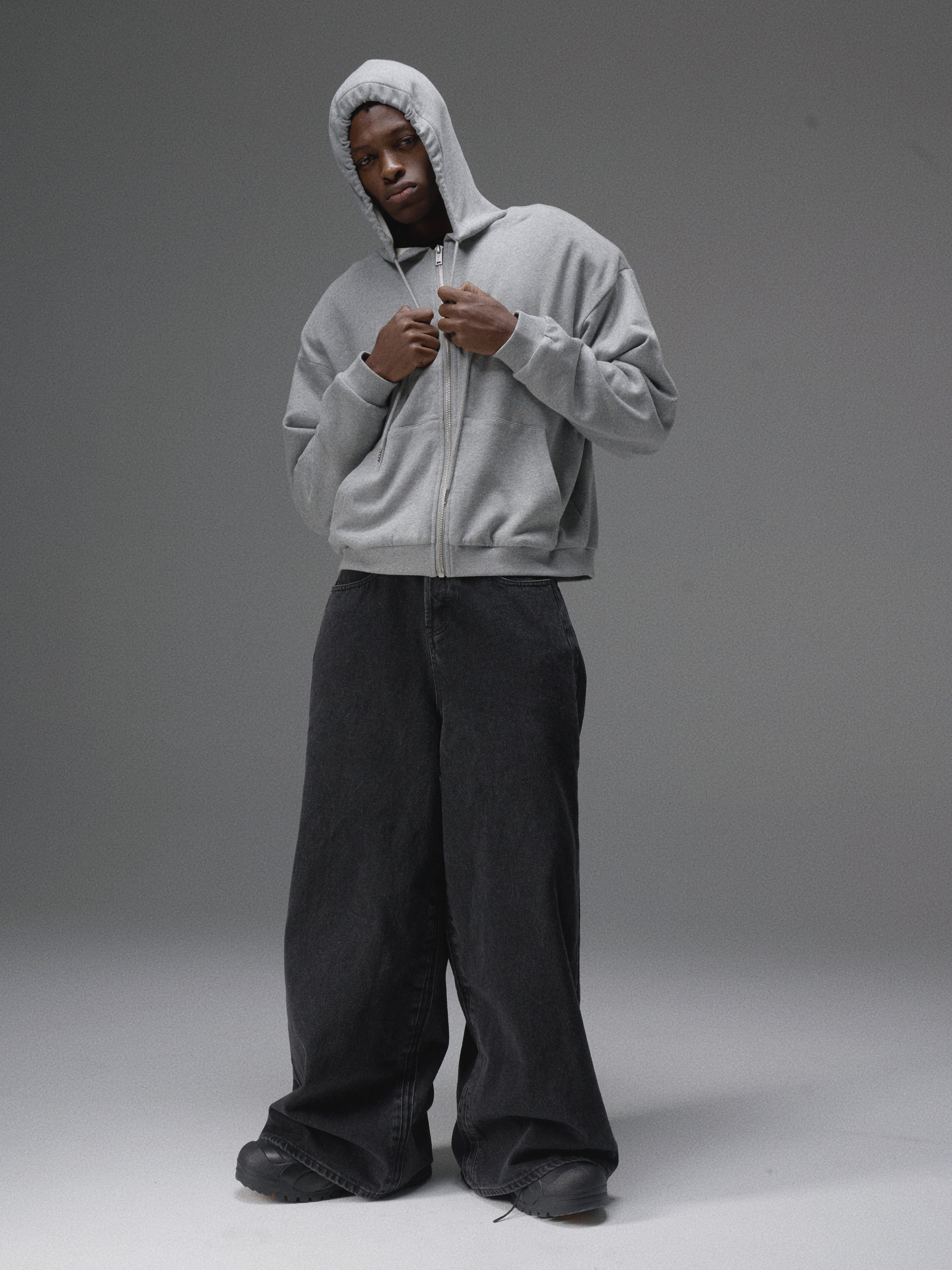 Terrawear Supply Double-Layer Zip-Up Hoodie