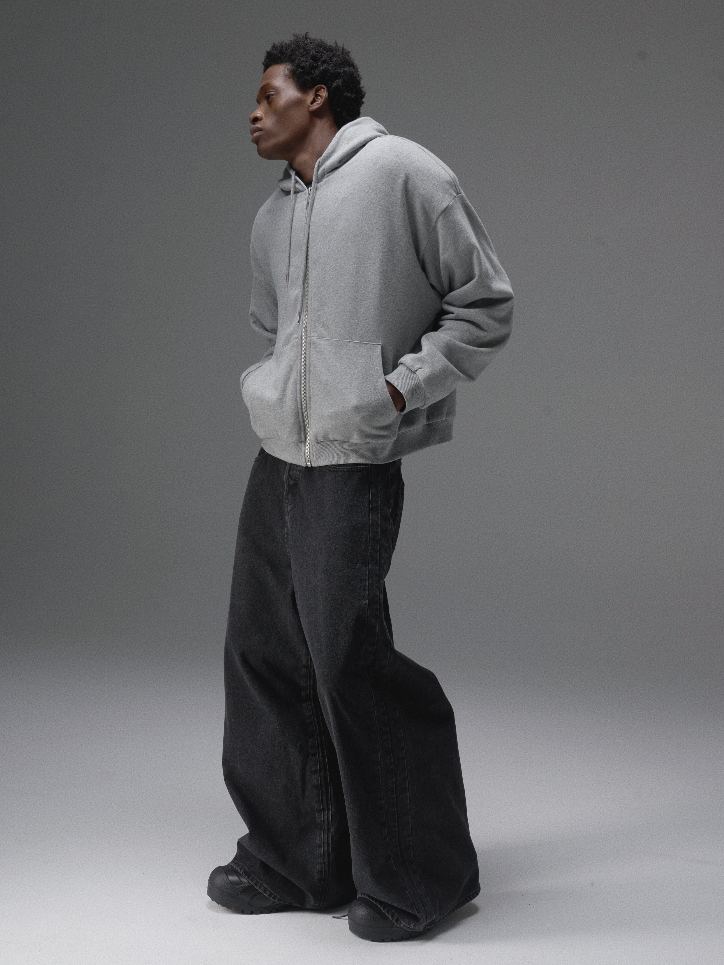 Terrawear Supply Double-Layer Zip-Up Hoodie