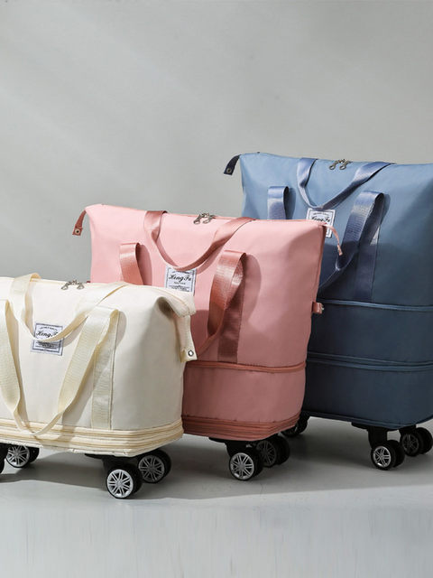 Travel Bag for Women, Short-Distance Portable, Extra-Large Capacity Gym Bag, Lightweight, Suitable for Maternity Leave and Business Trips