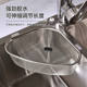 Tea residue 304 stainless steel kitchen leakage artifact sink hanging basket wash basin pool filter basket net drain basket 2