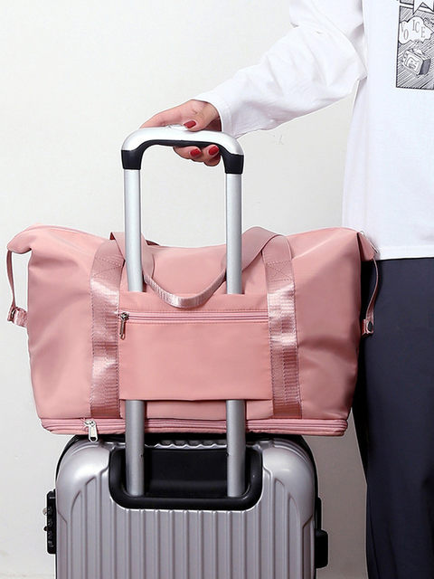 Travel Bag for Women, Short-Distance Portable, Extra-Large Capacity Gym Bag, Lightweight, Suitable for Maternity Leave and Business Trips