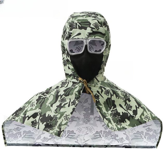 Dust-Proof Hood, Industrial Dust-Blocking Dust Mask, Work Hood, Polishing Hood, Cape, Hat, Labor Protection
