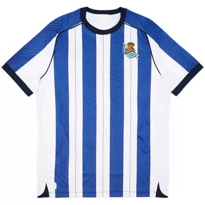 [2025-26 Real Sociedad домашняя майка Ойарзабаль Фан версия]