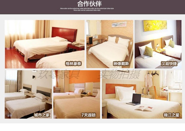 Nội thất khách sạn giường tiêu chuẩn phòng khách sạn đầy đủ nội thất khách sạn nội thất khách sạn 1,8 mét