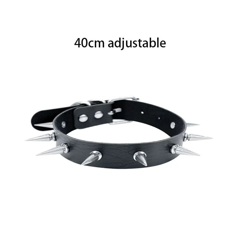 Хараджуку чокер Sexy Heart Lock Key Rivets Black Goth Punk