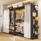 Simple wardrobe rental house household bedroom clothes rack
