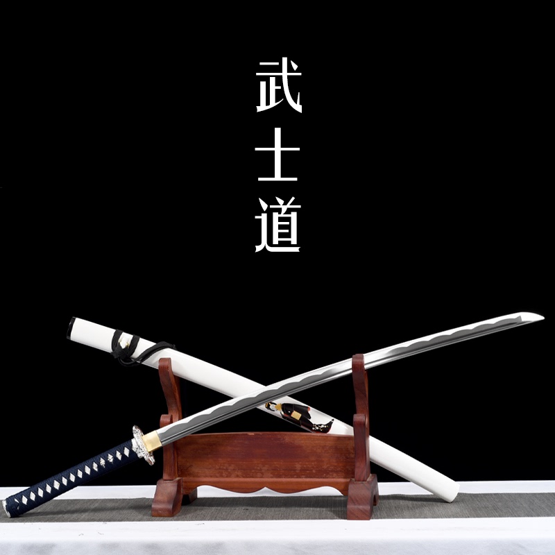 Japanese Samurai Blade, Tanto, Iaido, Toyo Katana, Practice Long Wooden Model, Anime Collectible, Unsharpened