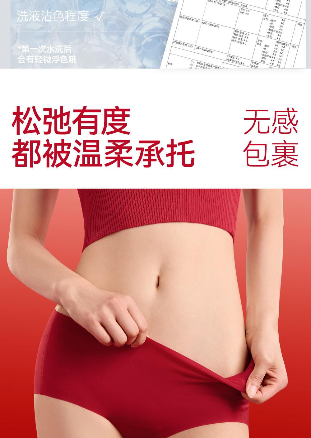 Secret World Red Bra and Panty Set